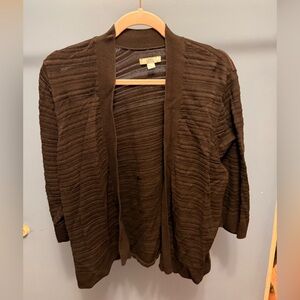 Croft & Barrow Black Cardigan Sweater